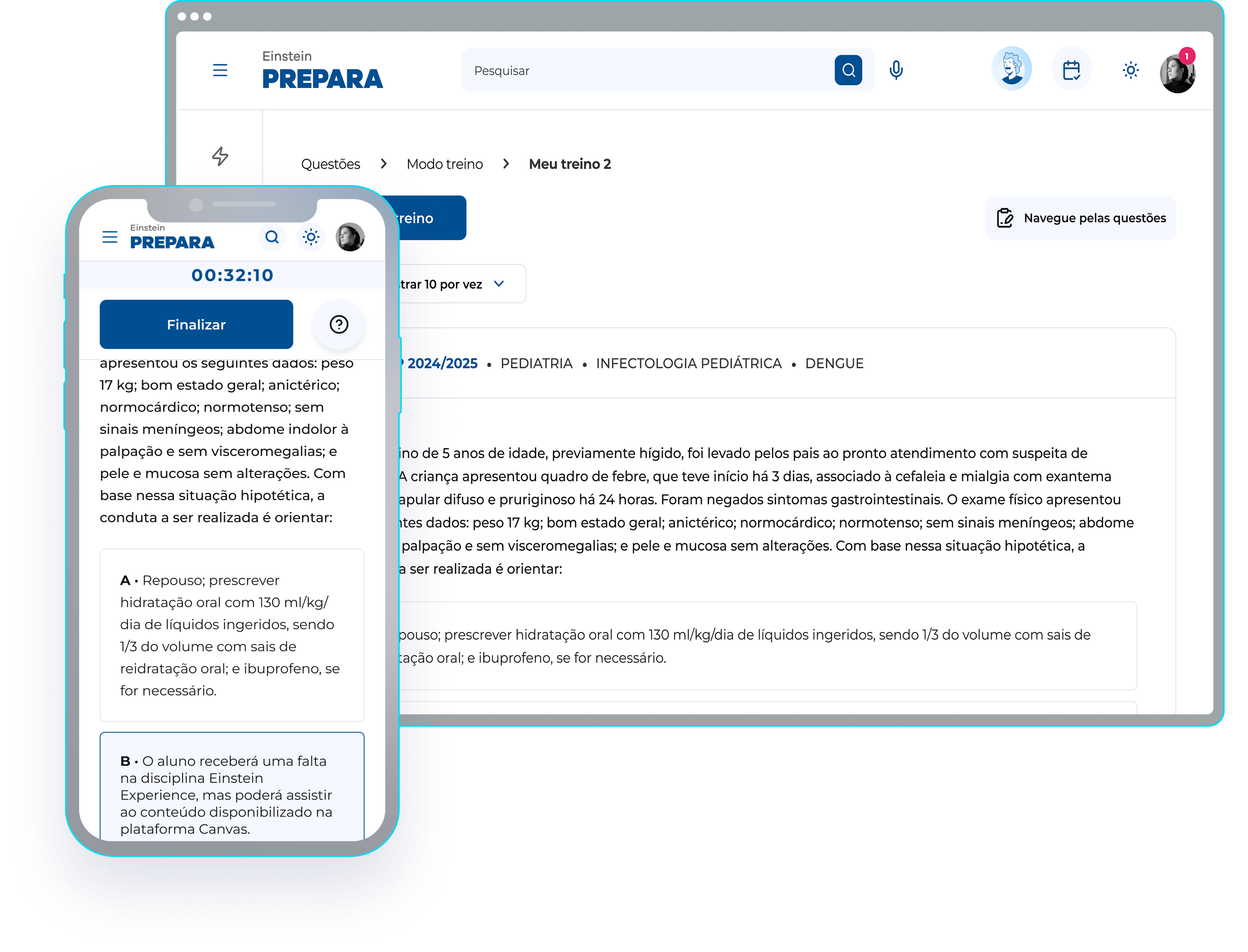 Questões - Einstein Prepara