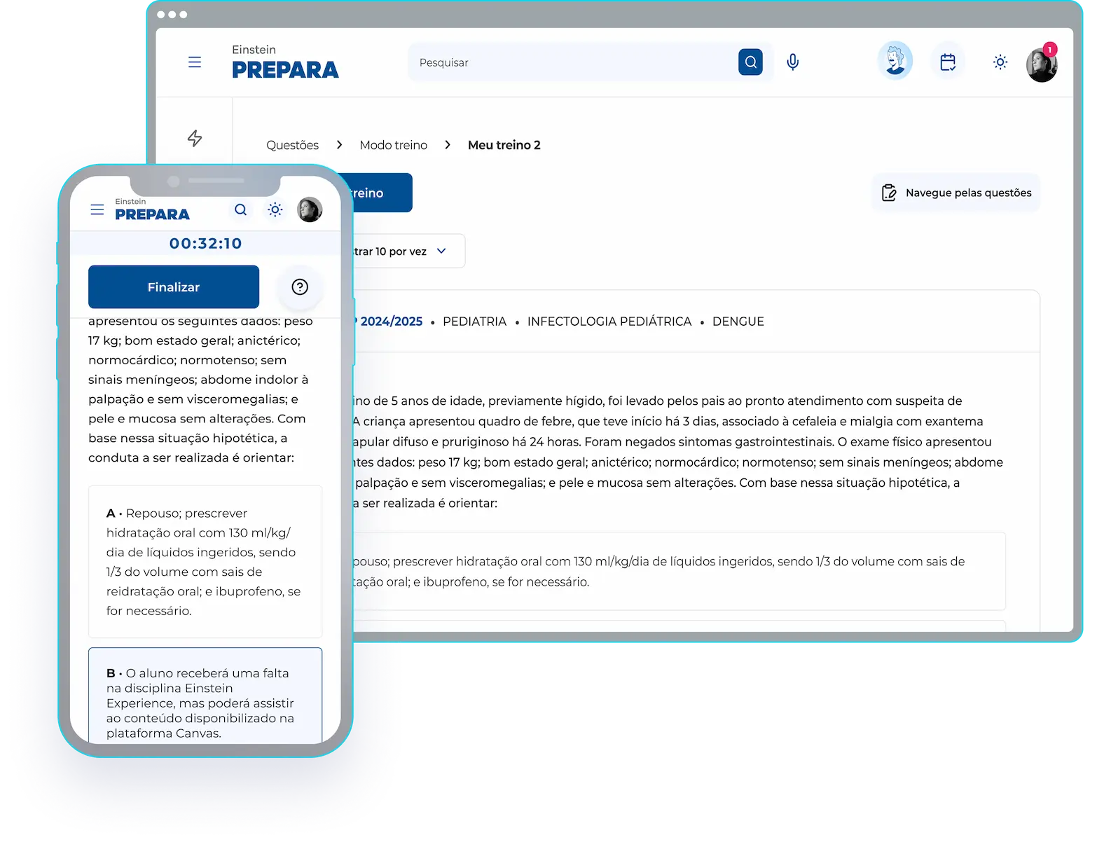 Questões - Einstein Prepara