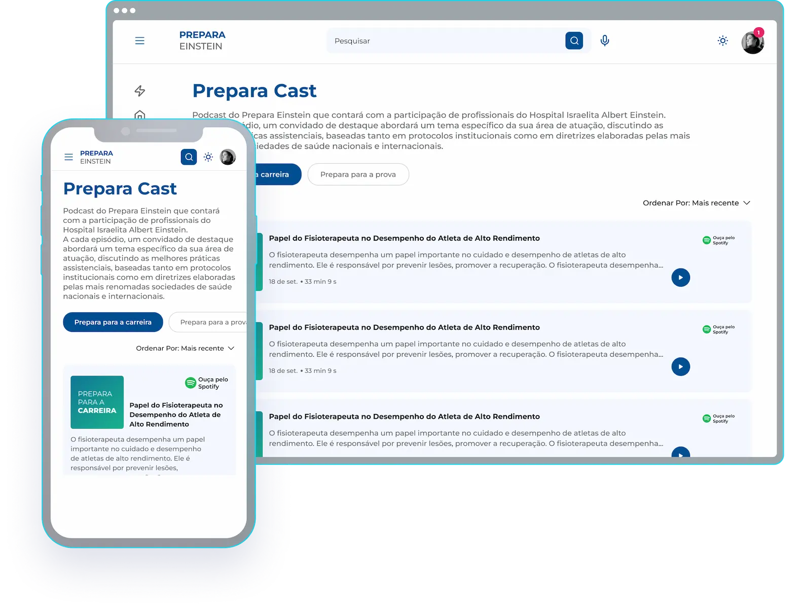 Preparacast - Einstein Prepara